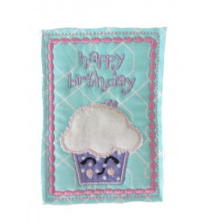 ITH Postkarte - Happy Birthday Muffin